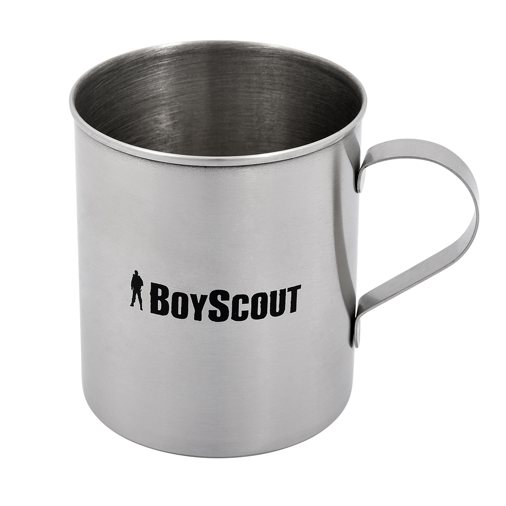 изображение Кружка туристическая 400мл НЕРЖАВЕЮЩАЯ СТАЛЬ BOYSCOUT1